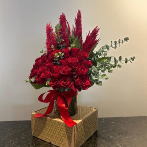 Vaso de Vidro 12x24cm